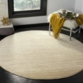 thumbnail image 2 of SAFAVIEH Adirondack Esmond Striped Area Rug, Champagne/Cream, 5' x 5' Round - Modern Design, Champagne & Cream, Ideal for Living Room, Bedroom, Dining Space, 2 of 9