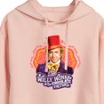 thumbnail image 3 of Willy Wonka & The Chocolate Factory - Original Movie Cover - Juniors Cropped Pullover Hoodie, 3 of 5