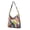 White-166, variant on Aloha Tropical Plant Sling Bag - Vibrant Retro Botanical Print Lightweight Work Tote for Women, College Students & Professionals