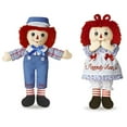 thumbnail image 1 of Muñecas Aurora Raggedy Ann y Raggedy Andy, 30 cm, paquete de 2 Aurora Aurora, 1 of 4