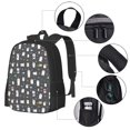 thumbnail image 2 of Easygdp Lovely Penguin Mochila de Gran Capacidad Minimalista Ideal para Escuela, Viajes y Uso Diario, 2 of 6