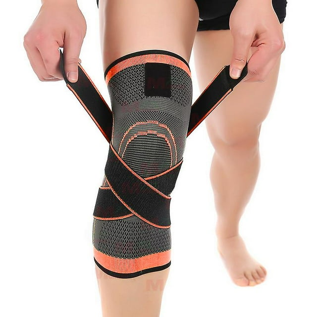 Sports Fitness Knee Pads Support Bandage Braces Elastic Nylon Sport Compression Sleeve For Basketball