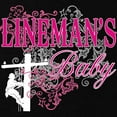 thumbnail image 2 of CafePress - Lineman's Baby Maternity Dark T Shirt - Maternity Dark T-Shirt, 2 of 3