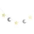 thumbnail image 2 of Decoración de pared de estrellas + Adornos de , Decoración para Colgar en , Colgante Hecho , Artesanías , Amarillo gris Fanmusic Decoración de pared de estrellas, 2 of 6