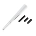 thumbnail image 1 of Ofertas únicas 1 juego de antena de extensión telescópica para coche, antena de montaje en el techo de metal para camiones, decoración solo tono plateado, 1 of 1