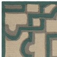 thumbnail image 2 of SAFAVIEH Four Seasons Gracelyn Geometric Area Rug, Ivory/Aqua, 2'3" x 3'9", 2 of 4