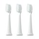 thumbnail image 1 of Cabezal de repuesto para cepillo de dientes eléctrico Clean Sonic, paquete de 3, color blanco, 1 of 4
