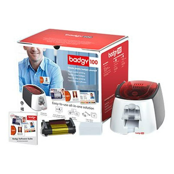 Badgy100 Color Plastic Card Printer