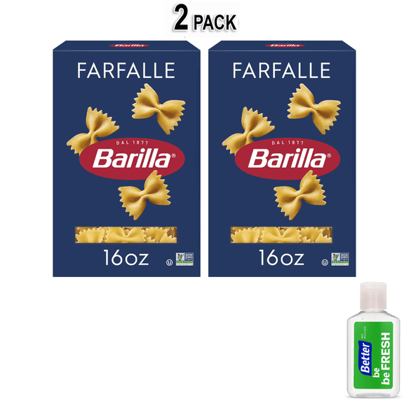 Barilla Classic Non-GMO, Kosher Certified Farfalle Pasta, 16 oz box