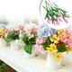 thumbnail image 4 of Flores artificiales decorativas Bewildely 10 piezas adorno Rosa, 4 of 6