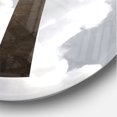 thumbnail image 3 of Designart 'Big Cross between Two Cliffs ' Modern wall clock, 3 of 6