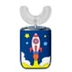 thumbnail image 3 of Cepillo de dientes eléctrico automático de 360 grados, recargable, con dibujos animados para niños, cepillos de dientes de silicona inteligentes en forma de U, luz azul, 3 of 5