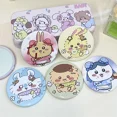 thumbnail image 2 of Petit Miroir Rond Chiikawa Dessin Animé Hachiware USAGI Petit Miroir Portable Mignon pour Filles, 2 of 6