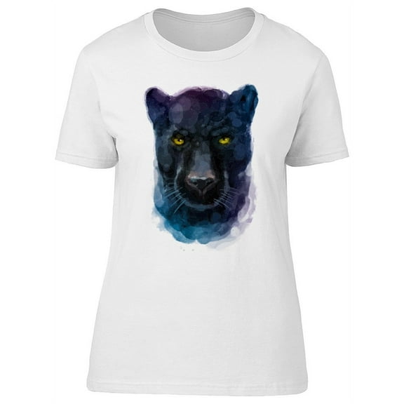 Grungr Watercolor Black Panther T-Shirt Women -Image by Shutterstock, Female x-Large