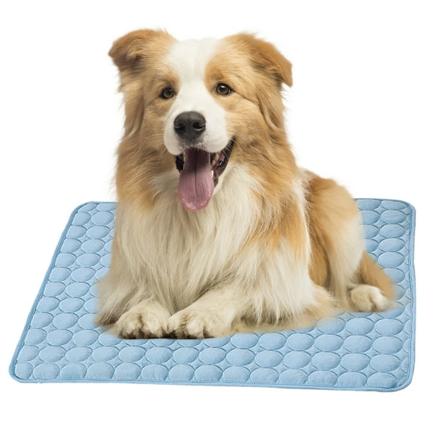 Cooling Mat, Pet Cooling Pad for Dogs Cats Breathable Ice Silk Self