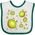 thumbnail image 3 of Inktastic Kiwi Fruit Party Boys or Girls Baby Bib, 3 of 4