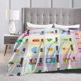 UltraSoft Micro Fleece Blanket,Kids Printing Children Cartoon