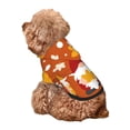 thumbnail image 4 of Bingfone Happy Thanksgiving Three Gnomes Dog Clothes Hoodie, Pet Winter Coat,Puppy Sweatshirts for Small Dogs Boy Girl,Suitable for All Breeds-Small, 4 of 6