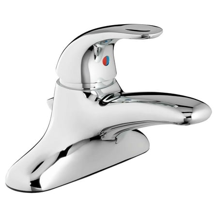 American Standard 6114118.002 Monterrey 4" Centerset Single-Handle Bathroom Faucet (Chrome; NO Drain)