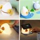 thumbnail image 3 of PP Duck Night Light, Adjustable Night Lamp USB Rechargeable, Touch Control Auto-Off Bedside Sleep Lamp with Lovely Feet Phone Holder, Cute Birthday Gifts for Girls, Boys, Teens, Friends, 3 of 5