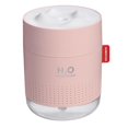 thumbnail image 1 of Humidificador portátil de 500 ml - Mini humidificador de niebla fría con luz nocturna y apagado automático - Rosa, 1 of 5