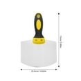 thumbnail image 4 of Putty Knife Loader Smoothing Tool for Drywall Wallpaper Scraper Paint Scraper Multifunctional Stainless Steel Scraper, 4 of 6