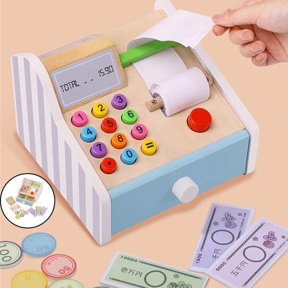 Simulación de creativa Calculadora de de comestibles Cajero de Tienda para de simulación CUTICAT Los niños fingen juguetes de juego