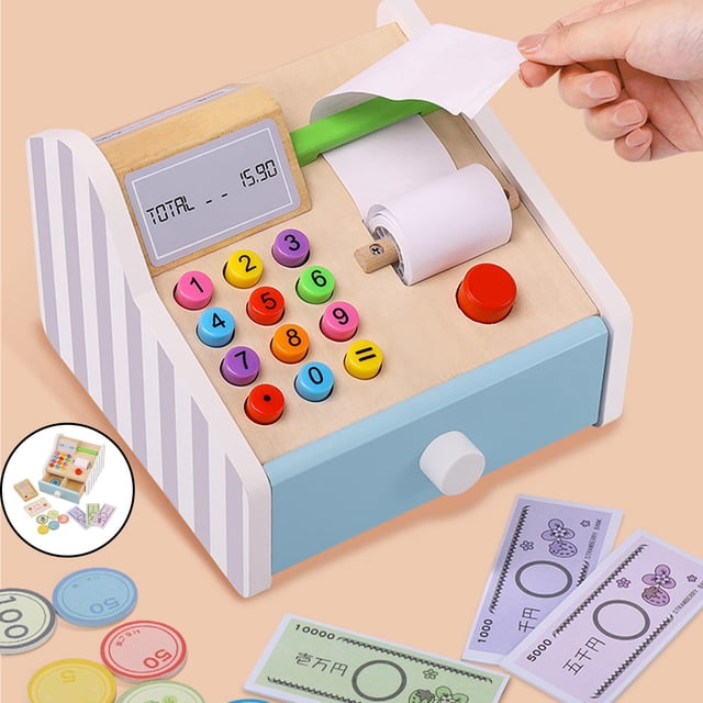 Simulación de creativa Calculadora de de comestibles Cajero de Tienda para de simulación CUTICAT Los niños fingen juguetes de juego