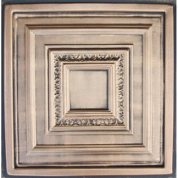 Antyx Antique Bronze Black (24x24 PVC) Ceiling Tile