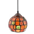 thumbnail image 1 of Lámpara colgante de techo con diseño de mosaico de luz colgante de estilo 4 4 Sunnimix Pantalla de lámpara, 1 of 8