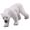 thumbnail image 5 of 1pc Solid Static Polar Bear Model Plastic Animal Miniature Figurine Home Desk Decoration, 5 of 8
