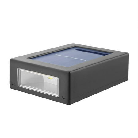 

Xewsqmlo 3pcs LED Solar Wall Light Waterproof Outdoor Garden Porch Sconce Lamp (Warm)
