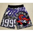 thumbnail image 1 of Shorts de Basketball Rétro Raptors Décontractés pour Hommes et Femmes avec Poches, 1 of 2