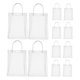 thumbnail image 5 of IDEANATEGRATE 12Ud Bolsas PVC Transparentes Con Asas Ideales Para Empaques Y Celebraciones, 5 of 8
