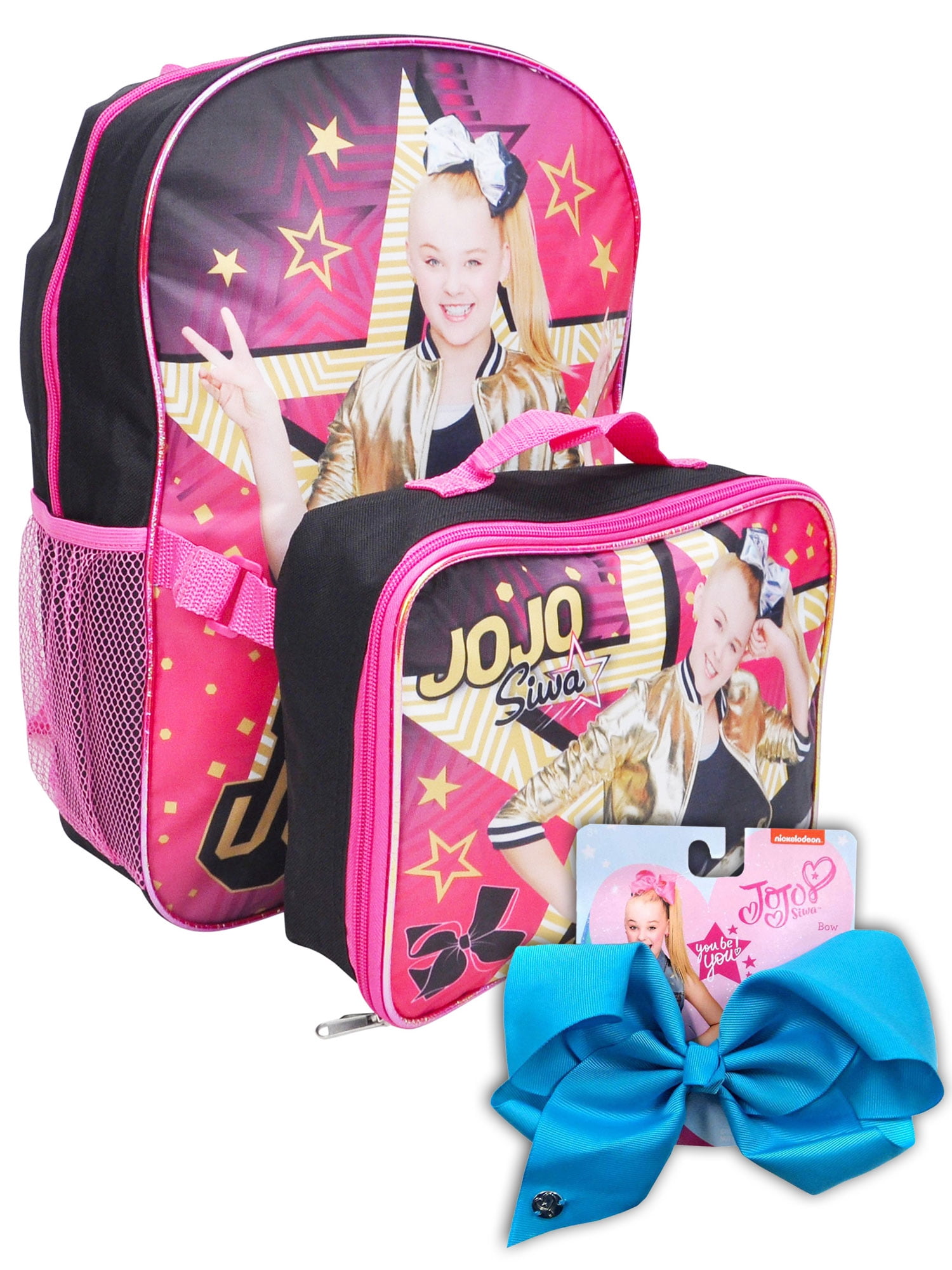 jojo siwa backpack and lunch bag