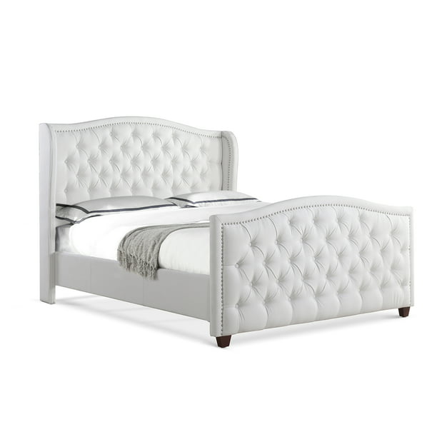Jennifer Taylor Home Marcella Tufted, Wingback Queen Bed
