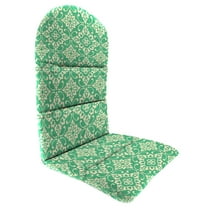 Jordan Manufacturing 49" x 20.5" Scampi Emerald Green Medallion Rectangular Outdoor Adirondack Chair Cushion with Back Strap