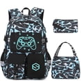 thumbnail image 1 of Mochila Escolar Luminosa Scothen para Niños con Puerto USB 30x18x46 cm, 1 of 8