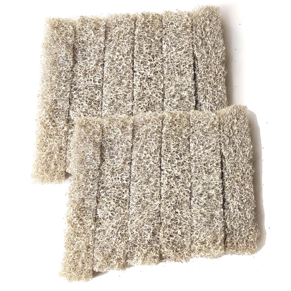 Qzbhct 12 Pack Ammonia Reducer Filter Pads for Aqueon, Replacement Fish Tank Filter Cartridges for QuietFlow 10 LED PRO