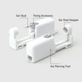 thumbnail image 4 of Self Ear Piercing Tool White Self Piercing Kit Disposable Ear Piercer with Ear Studs, 4 of 8