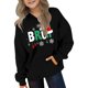 thumbnail image 5 of Sudadera con capucha para niñas y niños, sudadera de manga larga con cuello redondo y estampado de moda, jersey con bolsillo, sudadera de poliéster para niñas, 5 of 8