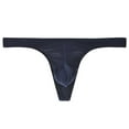thumbnail image 1 of Ediodpoh sous-Vêtements Exotiques pour Hommes String Taille Basse sous-Vêtements Confortables Tenue Quotidienne pour la Maison Plein Air Randonnée Décontracté Doux Respirant Léger Design sous-Vêtements pour Hommes Bleu Foncé L, 1 of 3