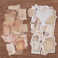 thumbnail image 5 of 2 sets 2 styles Writable Self-Adhesive Paper Stickers for Suitcase Skateboard Refrigerator Helmet Mobile Phone Shell Retro Envelope Mixed Shapes Mixed color 28~109x29~100x0.2mm 45pcs/set 1 set/style, 5 of 6