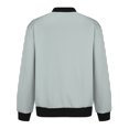 thumbnail image 6 of Holzkary Bomber Jacket Women 2025 Causal Floral Zip Up Coats Long Sleeve Stand Collar Fall Jackets Lightweight Outerwear Tops Autumn Leisure Square Thin Pocket Jacket Blouse Coat Baseball Top Gn1 M, 6 of 9