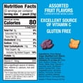 thumbnail image 6 of Sonic Fruit Flavored Snacks, Fat Free and Gluten Free, Value Pack, 17.6 oz, 22 Pouches, 6 of 12