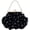 Black, variant on 2026 Elegant Pearl Floral Clutch for Women Kiss Lock Evening Bag Cute Flower Formal Purse For Wedding