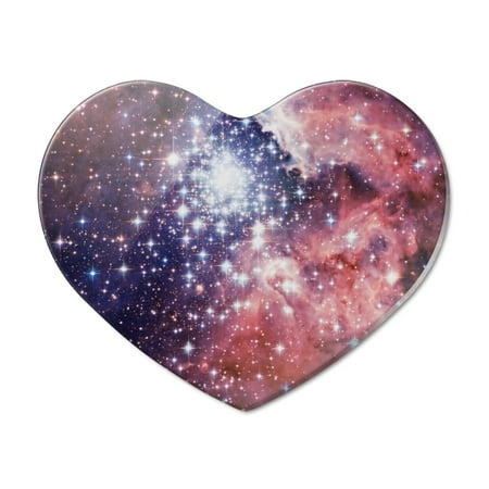 

Nebula Space Galaxy Heart Acrylic Fridge Refrigerator Magnet