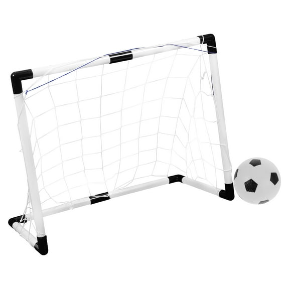 UEETEK 1Set Lightweight Portable Football Net for Backyard Training and Soccer Accuracy Practice