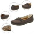 thumbnail image 5 of Womens Slip on Loafers Walking Shoes Comfortable Casual Beach Travel Ballet Flats Non Slip Work Dress Shoes, 5 of 8