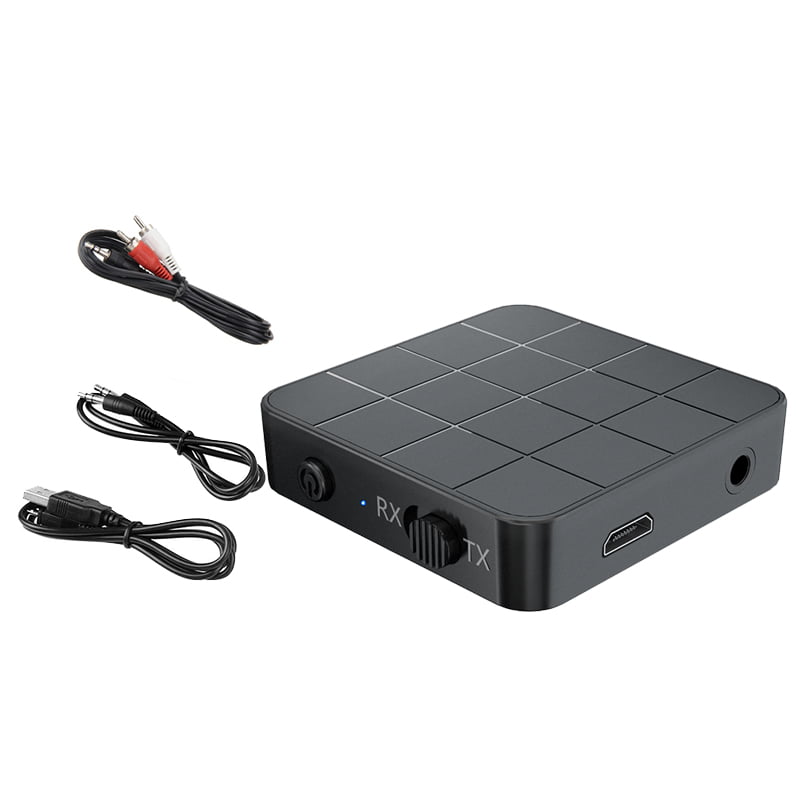 HIFI Wireless Bluetooth Audio Transmitter Receiver 3.5MM RCA Music 2in 1 Adapter 